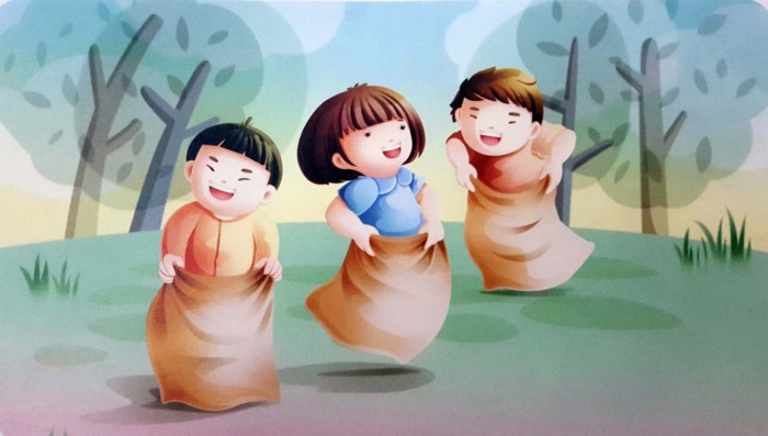 Trò chơi Nhảy Bao Bố