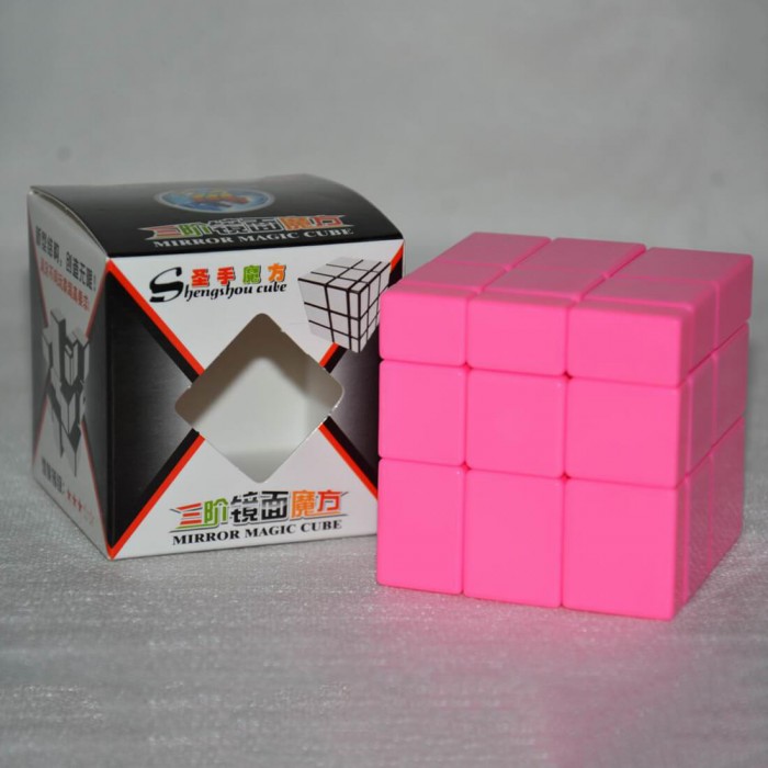 Rubik Mirror Pink 3x3 ShengShou