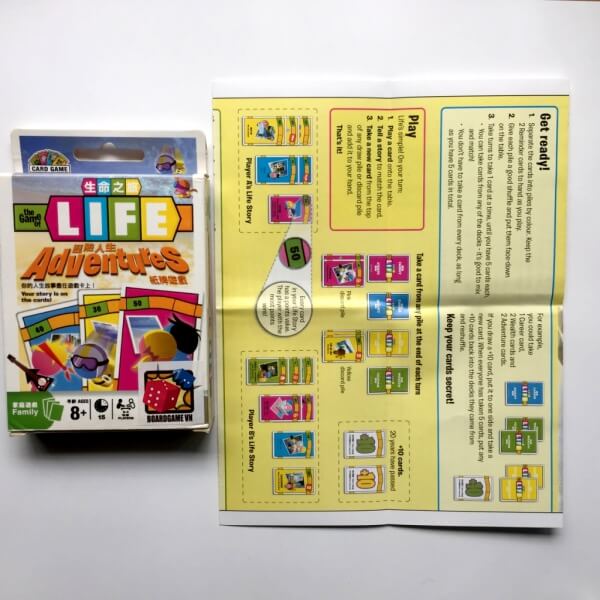 The Game of Life - Adventures Card Game